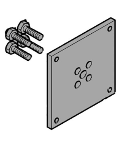 Фланец крепления стрелы шлагбаума 0,15*0,15 Came 119RIG169 в Благовещенске Запчасти для шлагбаумов и автоматики Pintop.ru