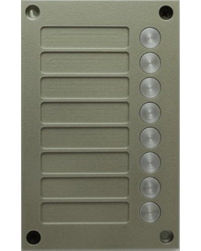 Панель кнопочная Vizit BS-424-8 в Благовещенске Блоки вызова многоабонентные Pintop.ru