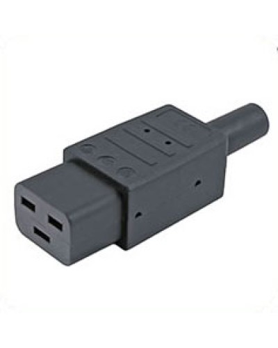 Разъем IEC 60320 C19 220В 16A на кабель Hyperline CON-IEC320C19 в Благовещенске Коммутационные изделия Pintop.ru