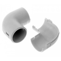 Соединитель угловой разборный д25 (5шт/300шт уп/кор) Промрукав (PR.07525м)