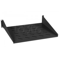 Полка перфорированная консольная 2U Cabeus SH-J017-2U-400-BK