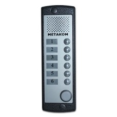 Блок вызова домофона Метаком MK6-K-MF