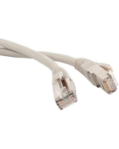 Патч-корд RJ45 FTP кат.6A, 1.0 м, серый LSZH LANMASTER LAN-PC45/S6A-1.0-GY в Благовещенске Патч-корды и пигтейлы Pintop.ru