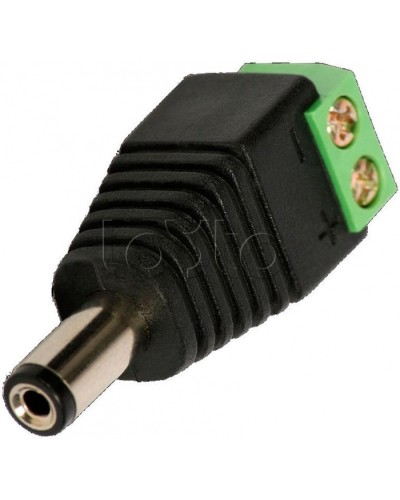 Разъем питания штекер 2.1х5.5 с быстрозажимной колодкой (50шт/уп) REXANT (14-0314-2) в Благовещенске Коннекторы Pintop.ru