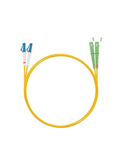 Шнур оптический simplex SC/APC-LC/UPC 9/125 sm 2м LSZH Cabeus FOP(s)-9-SC/APC-LC/UPC-2m в Благовещенске Патч-корды оптические Pintop.ru