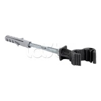 Держатель фасадный пластиковый с дюбелем L=160мм EKF PROxima (lp-41160)