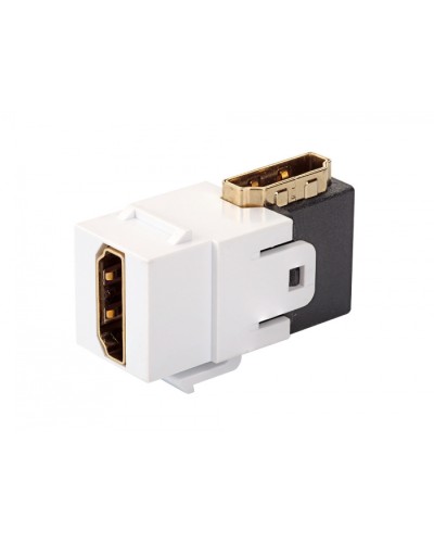 Модуль HDMI keystone 90 градусов, белый Eurolan (16B-HD-04WT) в Благовещенске Модули Keystone Pintop.ru