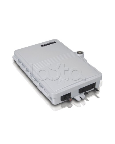 Бокс оптический настенный Hyperline FO-WBI-2A-GY в Благовещенске Кросс оптический Pintop.ru