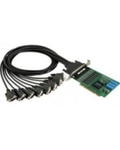 Плата 8-портовая RS-232/422/485 для шины Universal PCI Moxa CP-118U в Благовещенске Сетевые карты Pintop.ru