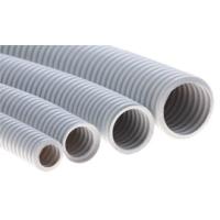 Труба HFFR гофрир. легкая, с зондом,без галогена,ПЛЛ 25ммЭкопласт 20125HFR-W