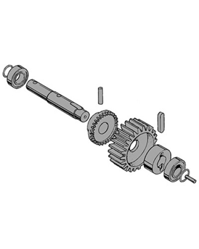 Вал в сборе C-BY Came 119RIC031 в Благовещенске Запчасти для шлагбаумов и автоматики Pintop.ru