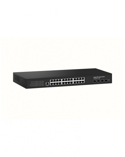 Управляемый L3 коммутатор Gigabit Ethernet на 24xRJ45 + 4x10G SFP+ Uplink NST NS-SW-24G4G10-L в Благовещенске Коммутаторы Pintop.ru