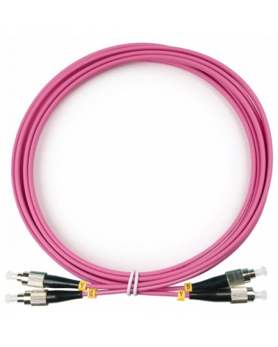 Шнур оптический duplex FC-FC 50/125 mm OM4 2м LSZH в Благовещенске Патч-корды оптические Pintop.ru