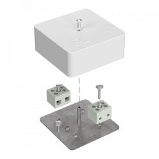 Коробка огнест для кабель-канала 40-0450-FR2.5-4 Е15-Е60 (латунь) 75х75х30 Промрукав (40-0450-FR2.5-4-Е60)