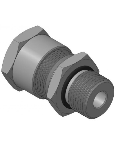 Кабельный ввод с резьбой G1/2 для открытой прокладки кабеля с проходным диаметром d=4-8 мм Спектрон КВН-ЕХЕ-8-М-G1/2 в Благовещенске Аксессуары для кабель-канала Pintop.ru