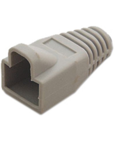 Колпачок изолирующий для разъемов RJ-45 серый (10шт.) Hyperline BOOT-GY-10 в Благовещенске Коннекторы и разъемы Pintop.ru