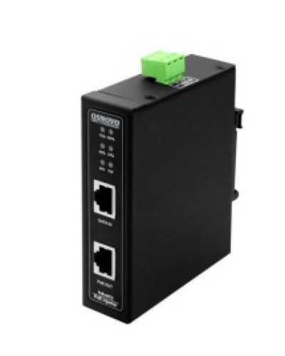 OSNOVO Midspan-1/303X(Booster) Промышленный PoE-инжектор в Благовещенске Системы видеонаблюдения Pintop.ru
