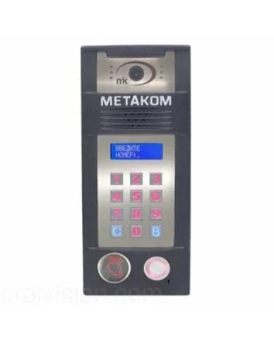 Многоабонентый антивандальный блок вызова со встроенной гибридной видеокамерой Метаком MК2018-TMRFGVH в Благовещенске Блоки вызова многоабонентные Pintop.ru
