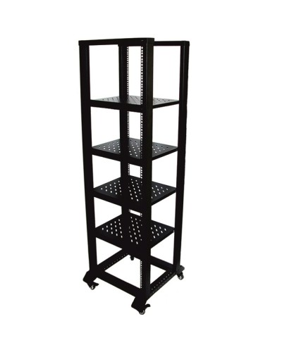 Стойка открытая 19 (комплект на 5 приборов) ТРОМБОН СО-224-5 в Благовещенске Система оповещения и трансляции Pintop.ru