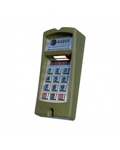 Блок вызова Vizit БВД-317RCBW в Благовещенске Блоки вызова многоабонентные Pintop.ru