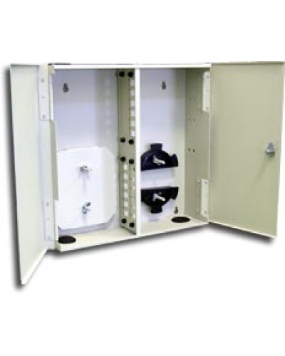 Кросс оптический, настенный, на 4 адаптерные панели LANMASTER LAN-FOB-WM-4H в Благовещенске Кросс оптический Pintop.ru