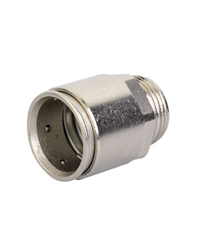 Муфта труба-коробка д.32мм, IP66/IP67, М32х1,5, никелированная латунь DKC 6111-A32N в Благовещенске Повороты, муфты, тройники Pintop.ru