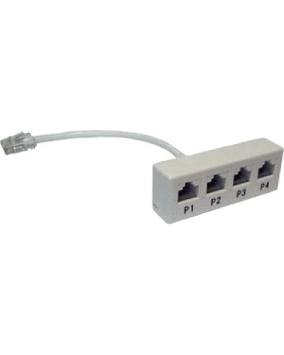 Y-адаптер 4 параллельных порта TWT TWT-Y-1P4 в Благовещенске Проходные адаптеры Pintop.ru