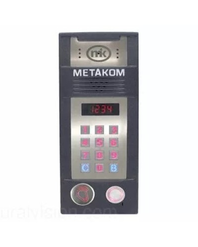 Многоабонентый антивандальный блок вызова со встроенной видеокамерой Метаком MК2018-RFMFV в Благовещенске Блоки вызова многоабонентные Pintop.ru
