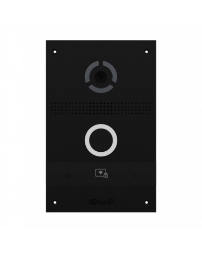 Панель вызывная индивидуальная BAS-IP AV-08FB BLACK в Благовещенске Вызывные видеопанели малоабонентные Pintop.ru