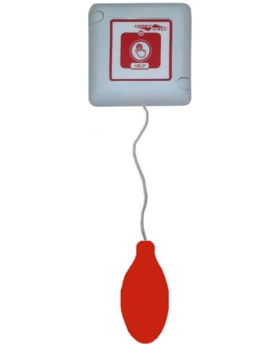 Пневмокнопка вызова влагозащищенная со шнуром Hostcall MP-435W2 в Благовещенске Система оповещения и трансляции Hostcall Pintop.ru