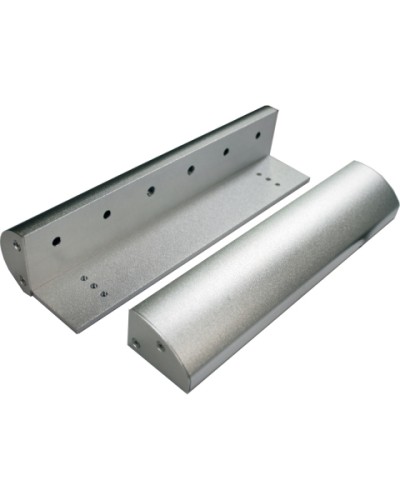 AccordTec LM-Z-KD-295A/350A- Кронштейн Z типа выполнен из алюминия и предназначен для крепления якоря электромагнитных замков на двери, открывающиеся внутрь. в Благовещенске Электромагнитные замки Pintop.ru