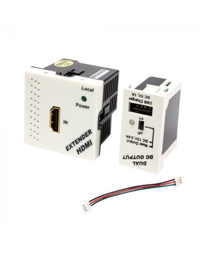 Конвертор RJ45-HDMI LANMASTER LAN-SIP-23HDMI/TX-WH в Благовещенске Медиаконвертеры Pintop.ru