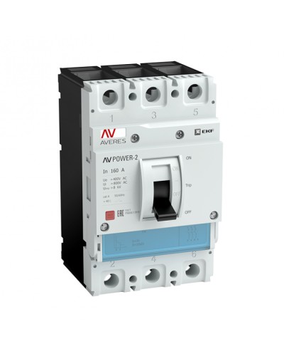 Автоматический выключатель AV POWER-2/3 125А 80kA TR EKF AVERES (mccb-23-125H-TR-av) в Благовещенске Электротехническое оборудование Pintop.ru