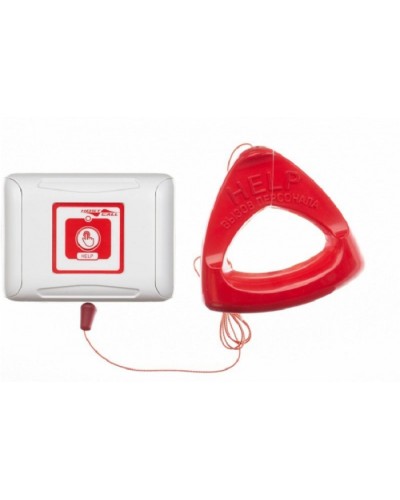 Влагозащищенная радиокнопка вызова со шнуром Hostcall MP-413W2 в Благовещенске Система оповещения и трансляции Hostcall Pintop.ru