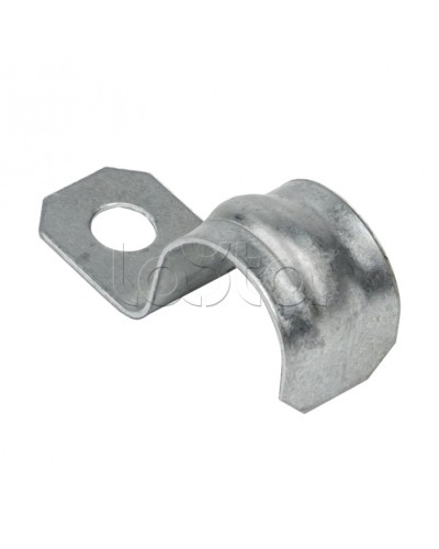 Скоба металлическая однолапковая d16-17мм (100 шт/уп) IEK (CMAT10-16-100) в Благовещенске Держатели, клипсы, скобы Pintop.ru