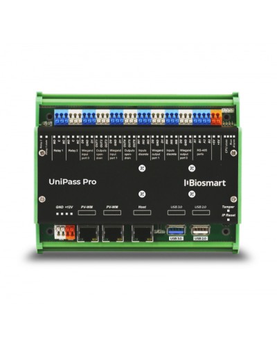 Контроллер управления доступом в бесконтактных СКУД и системах учета рабочего времени по венам ладони и RFID-картамBioSmart UniPass Pro в Благовещенске Контроллеры Pintop.ru