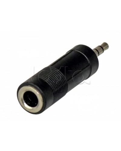 Переходник штекер 3.5мм стерео - гнездо 6.3мм стерео (50шт/уп) REXANT 14-0212 в Благовещенске Коннекторы Pintop.ru