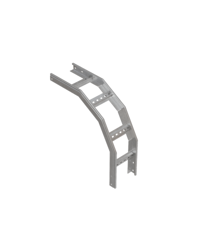 Угол лестничный вертикальный внешний 90 гр. 50х600х1,2 мм INOX304 N КМ-Профиль (LVL90-50-600-1.2 INOX304 N) в Благовещенске Аксессуары для лотков Pintop.ru