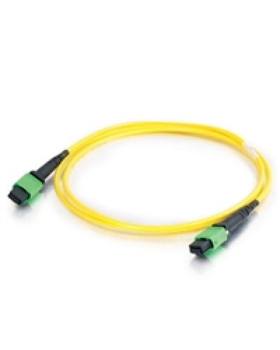 Патч-корд волоконно-оптический Hyperline FHD-MC3-9-MPOM12/AS-MPOM12/AS-B-30M-LSZH-YL в Благовещенске Патч-корды и пигтейлы Pintop.ru