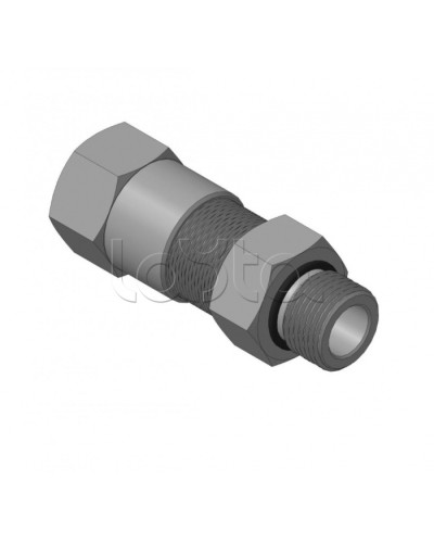 Кабельный ввод для бронированного кабеля с уплотнением внутренней оболочки кабеля резьбой G1/2, внешним диаметром кабеля D от 11 до 15 мм и проходным диаметром кабеля d= 6-10 мм Спектрон КВБ-15/10-Н-G1/2 в Благовещенске Аксессуары для кабель-канала Pintop.r