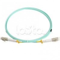 Патч-корд волоконно-оптический MM 50/125(OM3), LC-LC, duplex, LSZH, 2 м Hyperline FC-D2-503-LC/PR-LC/PR-H-2M-LSZH-AQ (FC-503-LC-LC-10G-2M)