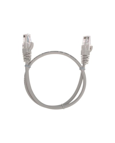 Патч-корд U/UTP, CAT 5e, RJ45-RJ45, 26AWG, LSZH, серый, 0,5м REXANT 02-0100-05 в Благовещенске Патчкорды (медные) Pintop.ru