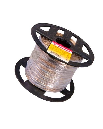 Трос стальной в ПВХ изоляции d2.5 мм (200 м) REXANT 09-5325 в Благовещенске Крепежные изделия Pintop.ru