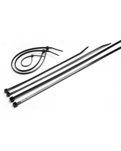 Стяжка нейлоновая неоткрывающаяся, безгалогенная (halogen free), 370x3.6мм, черная, outdoor (100 шт) Cabeus GTOUT-370 в Благовещенске Стяжки-хомуты Pintop.ru