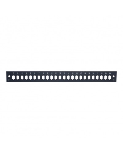 Панель лицевая для выдвижной оптич. полки, 24 SC Simplex/24 LC Duplex, черный Datarex DR-546045 в Благовещенске Патч-панели Pintop.ru