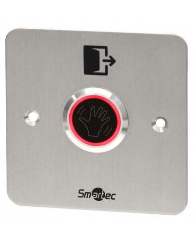 Кнопка выхода металлическая врезная Smartec ST-EX344LW в Благовещенске Кнопки выхода Pintop.ru