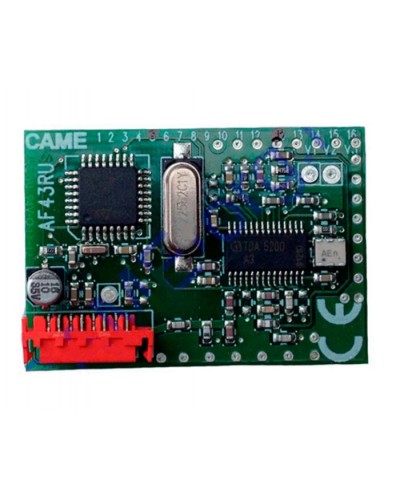 Плата радиоприемника встраиваемая Came 001AF43RU в Благовещенске Устройства радиоуправления для шлагбаумов и автоматики Pintop.ru