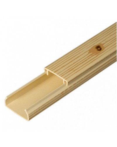 Кабель-канал сосна 2-й замок в п/э 20х10 (96 м/уп) Промрукав (PR03.0181) в Благовещенске Кабель-канал Pintop.ru