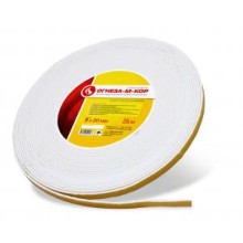 Уплотнитель на основе материала огнезащитного рулонного Огнеза "ОГНЕЗА-М-КОР 3" 3*20 мм., рулон 25 пог.м.