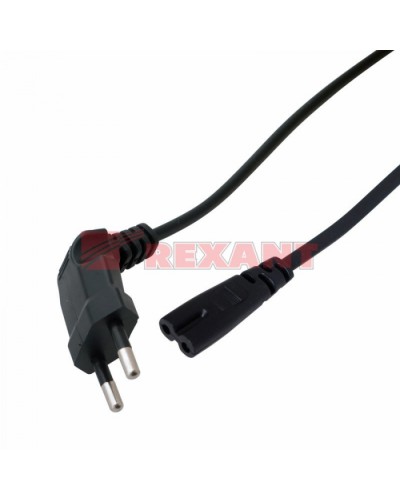 Шнур сетевой (угловая вилка) 2x0.75мм² 1.5М (10шт/уп) REXANT 11-1104 в Благовещенске Патч-корды и пигтейлы Pintop.ru